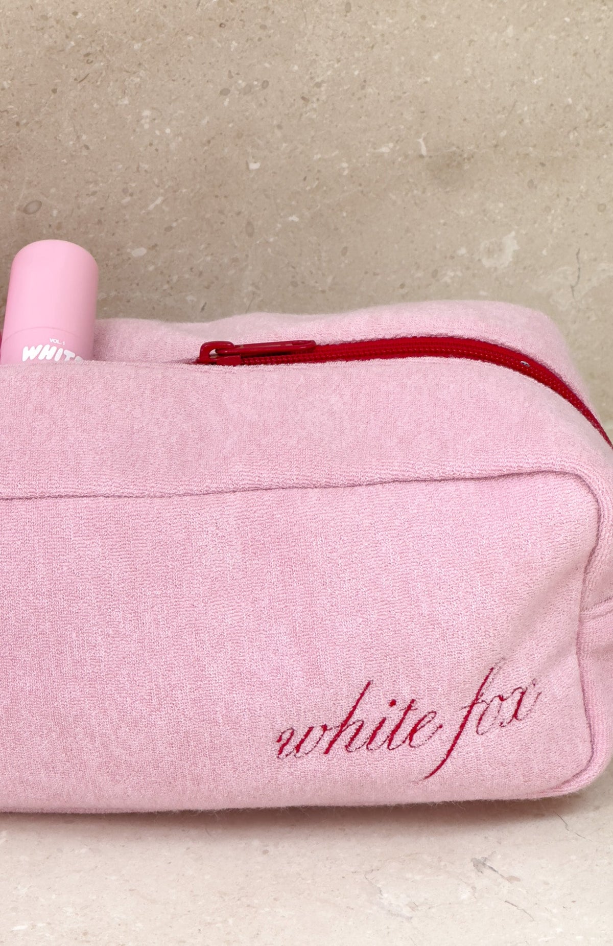 Lillian Cosmetic Bag Baby Pink