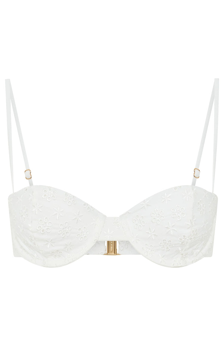 Damani Bikini Top White