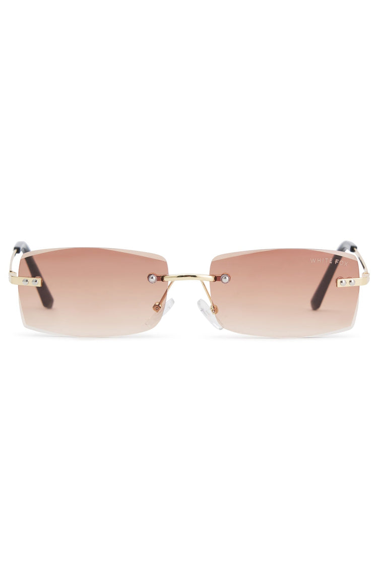 Ellis Sunglasses Gold/Chocolate