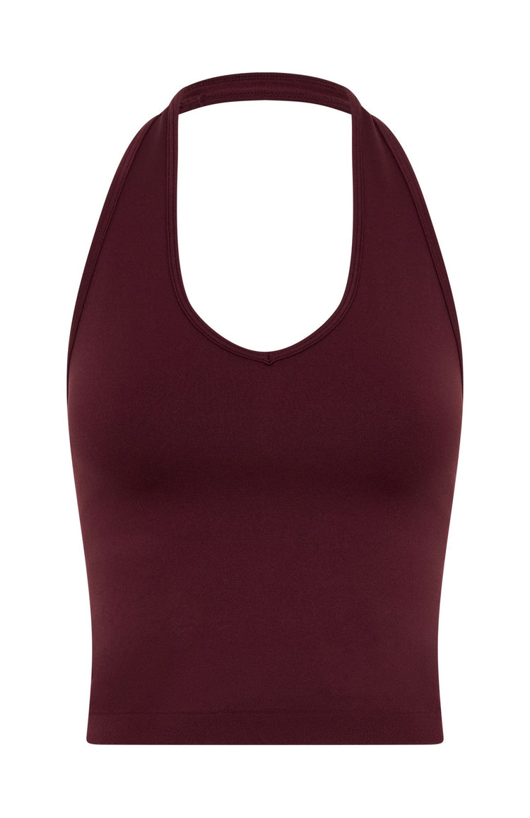 Grit Seamless Active Tank Merlot