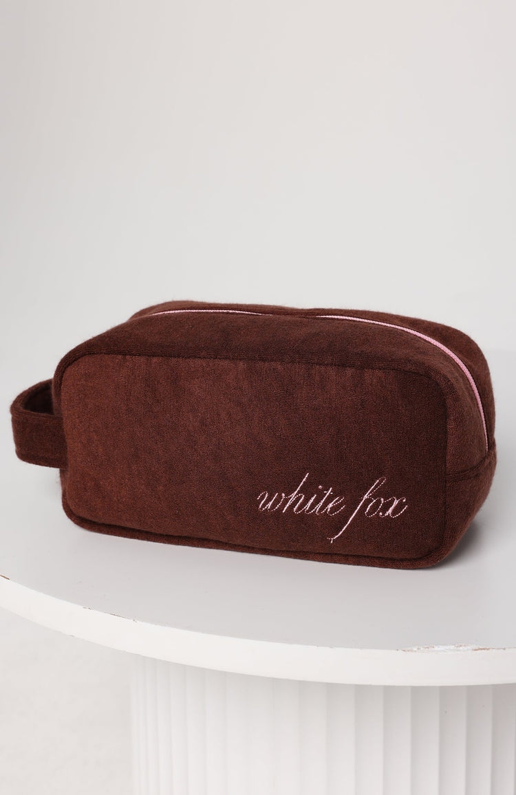 Lillian Cosmetic Bag Chocolate