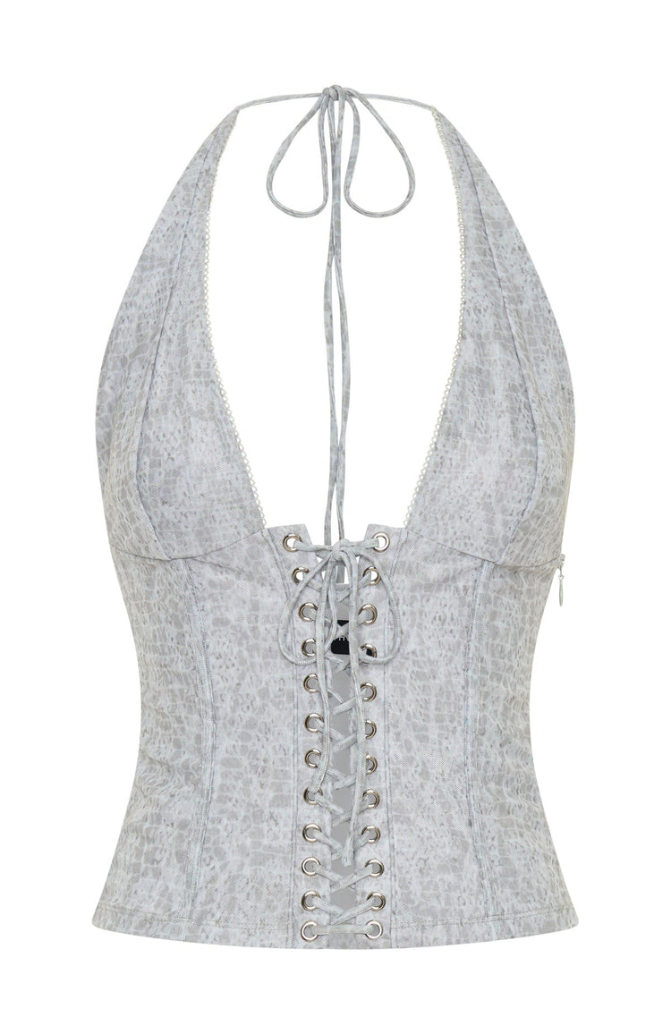 Made Of Music Bustier Halo Mist
