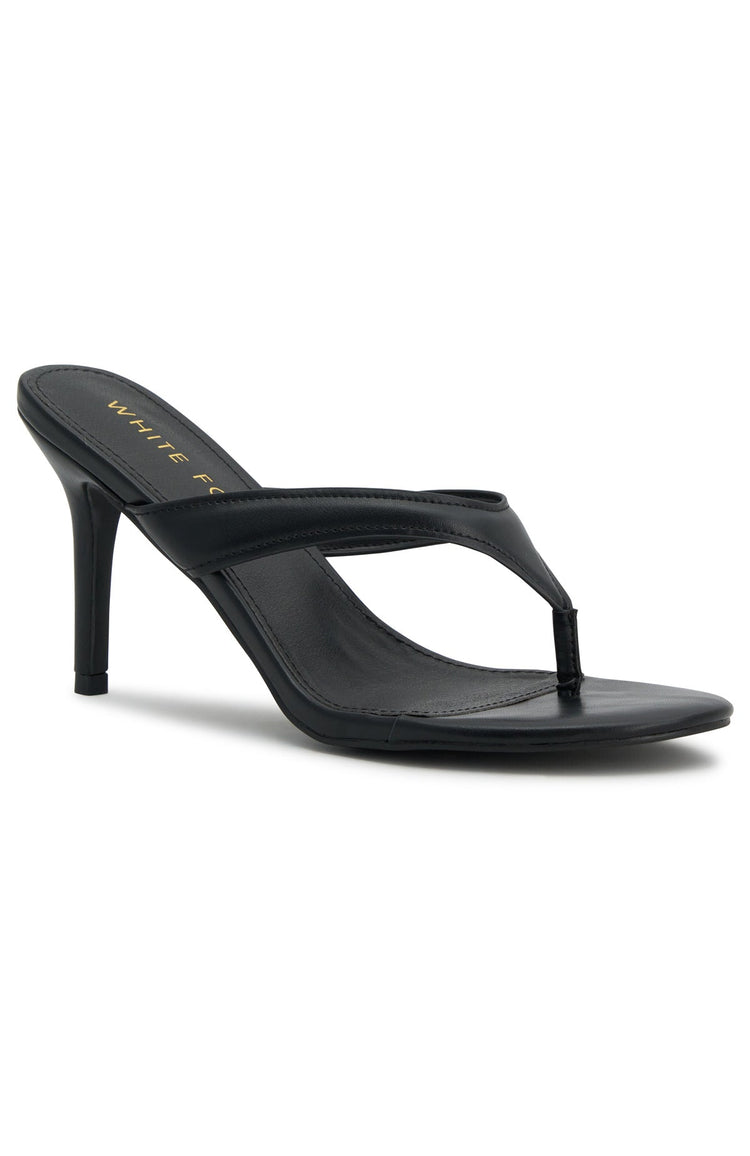 Narell Thong Mules Black