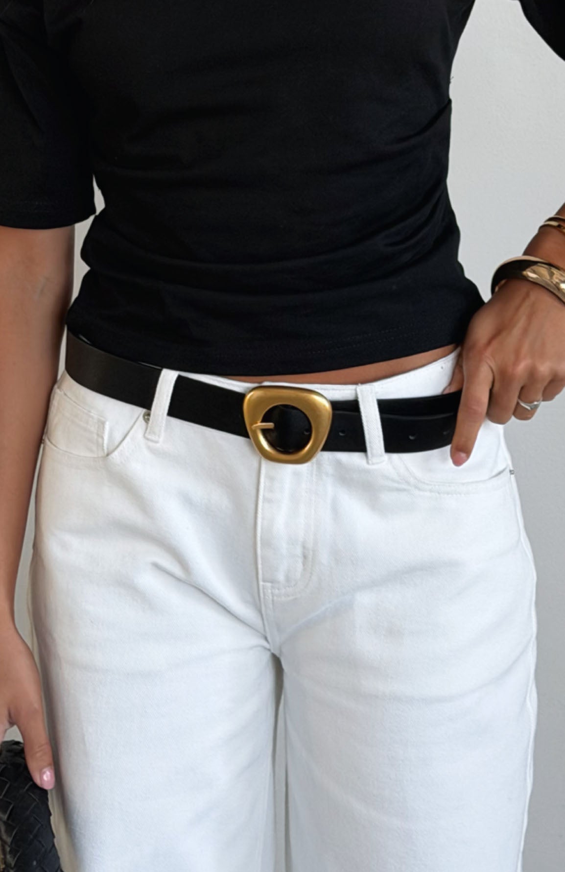 Opal Belt Black/Gold