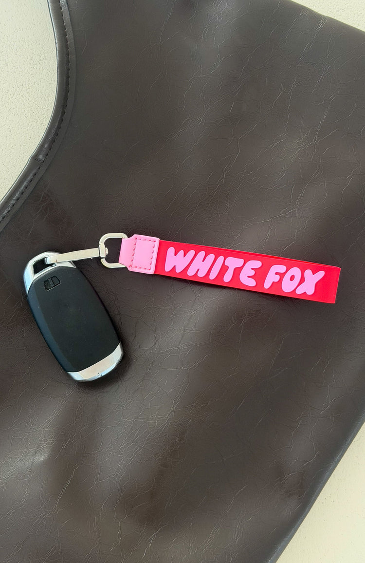 Quick Check Keychain Red/Pink