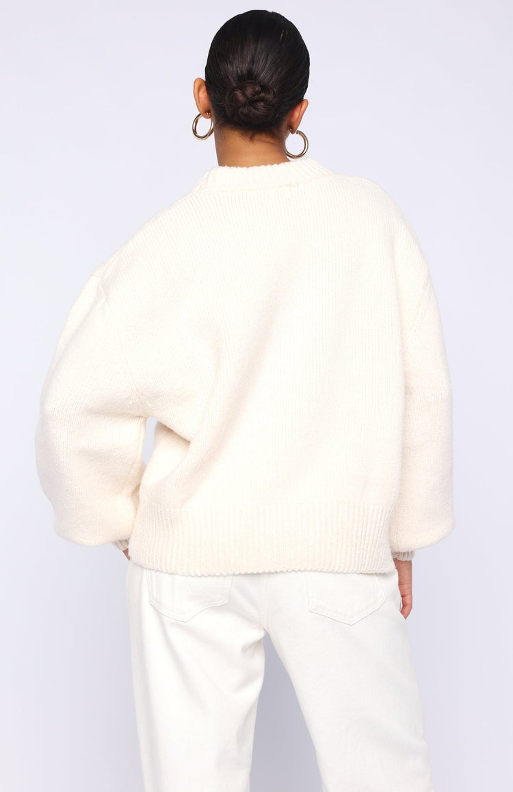 Sashi Knit Sweater Winter White