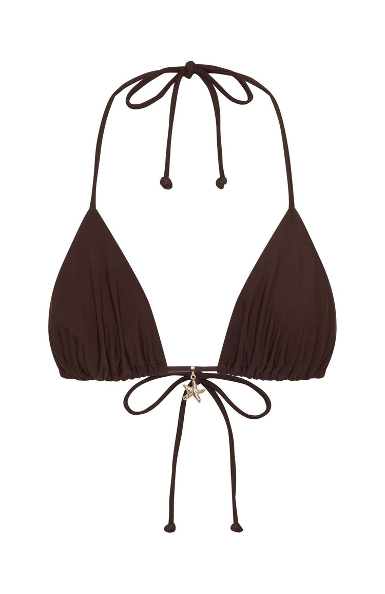 Sunset Bay Bikini Top Espresso