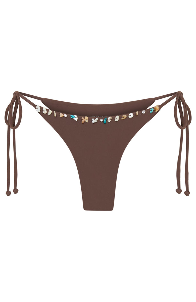 Thalia Beaded Bottoms Toasted Coconut