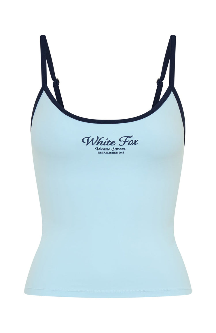 Verano Sixteen Giulia Singlet Top Blue