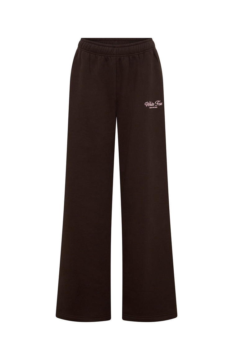 Verano Sixteen Lilia Wide Leg Sweatpants Chocolate