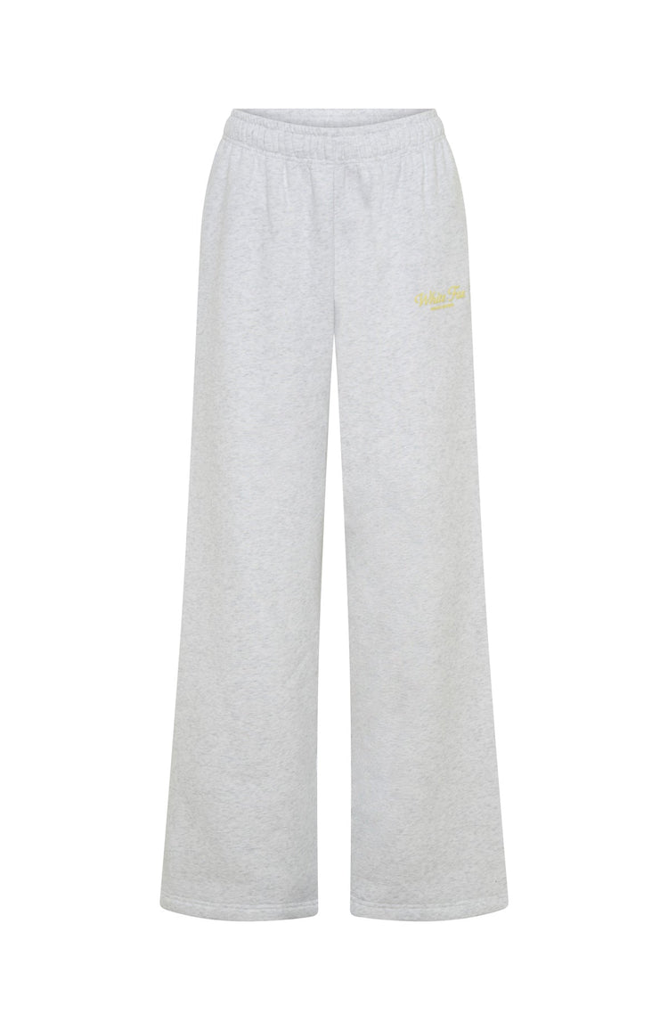 Verano Sixteen Lilia Wide Leg Sweatpants Grey Marle