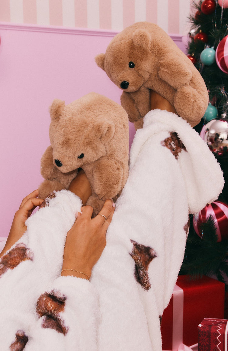 Cinnamon Sugar Slippers Light Brown