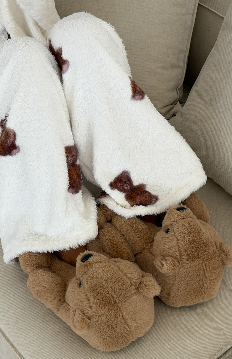 Cinnamon Sugar Slippers Light Brown