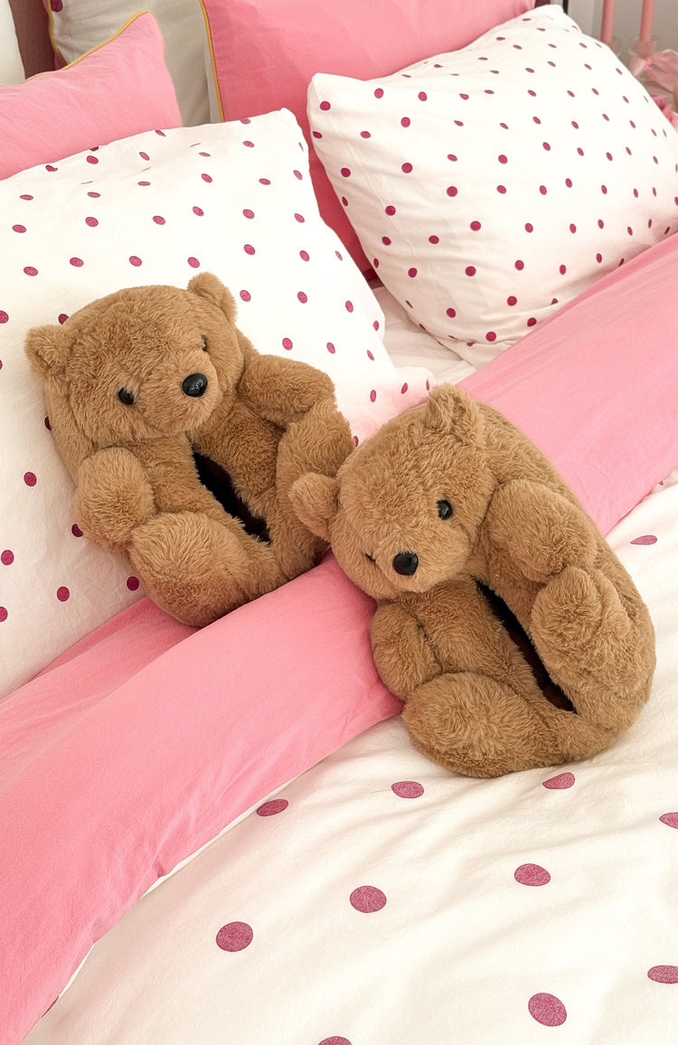 Cinnamon Sugar Slippers Light Brown