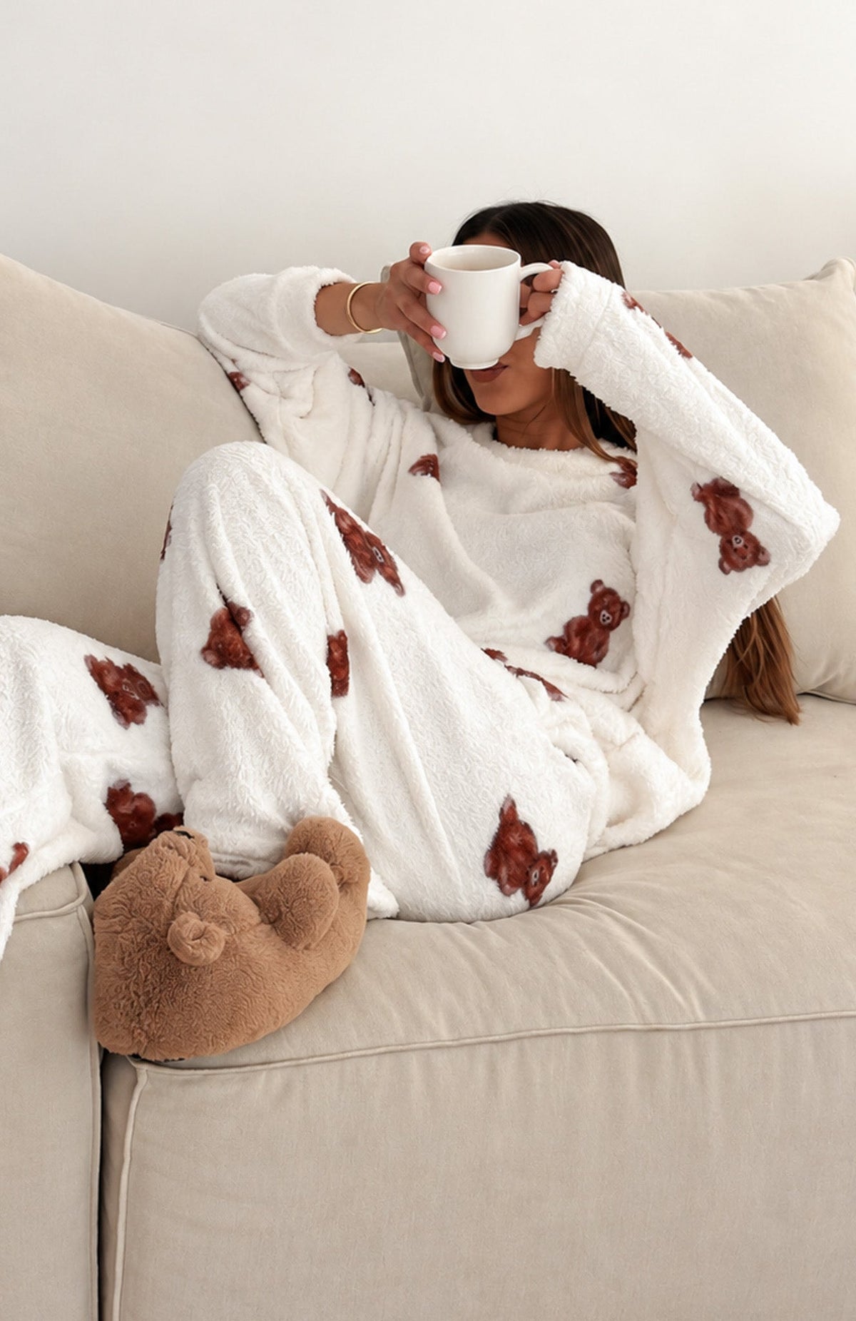 Cuddly And Cosy Pyjama Sweater Sweet Teddy
