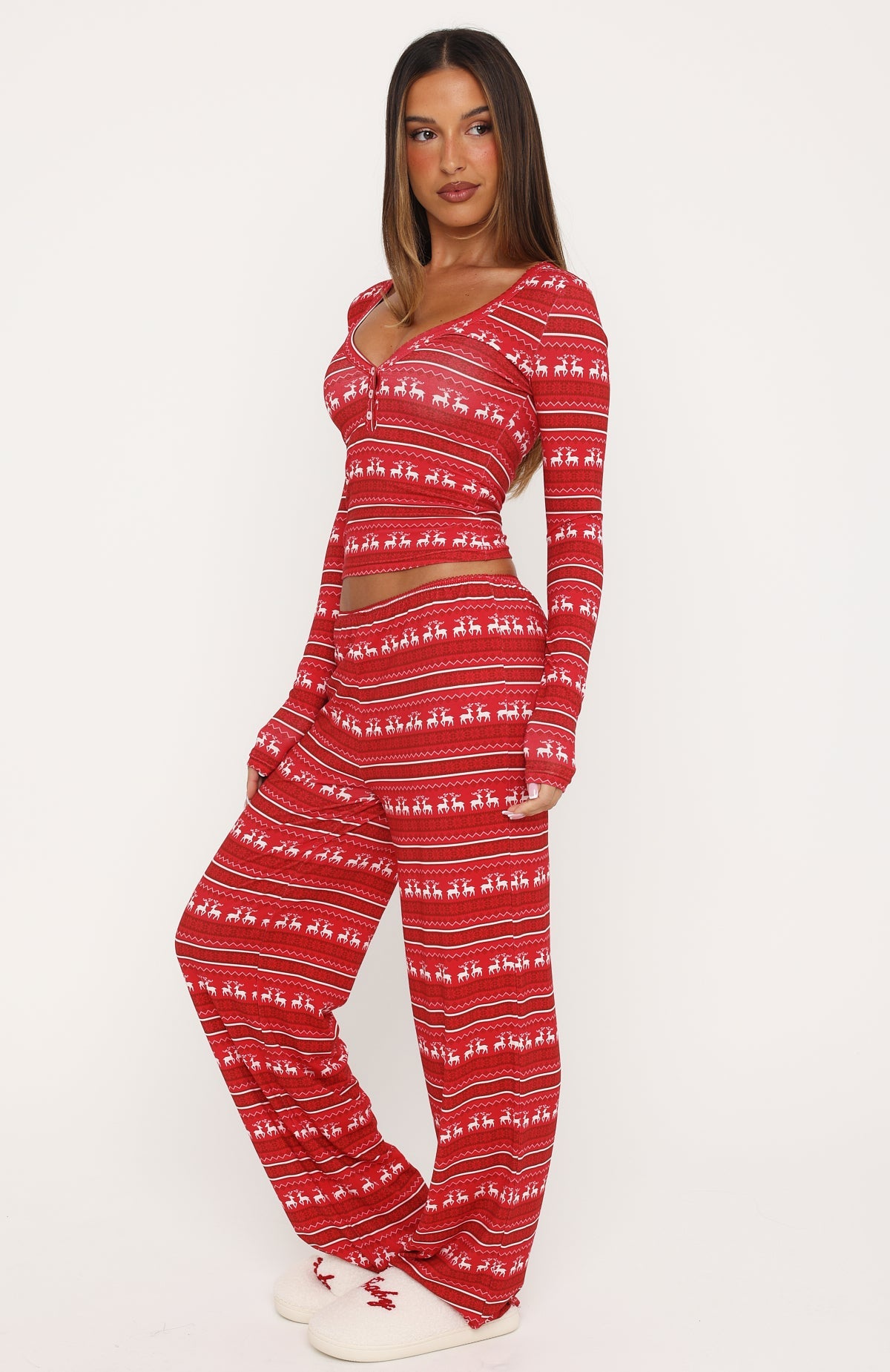 Dreamy Pyjama Pants Red Rudolph