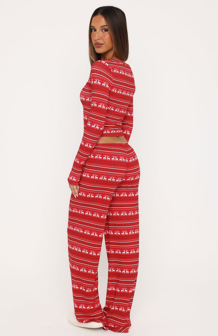 Dreamy Pyjama Pants Red Rudolph