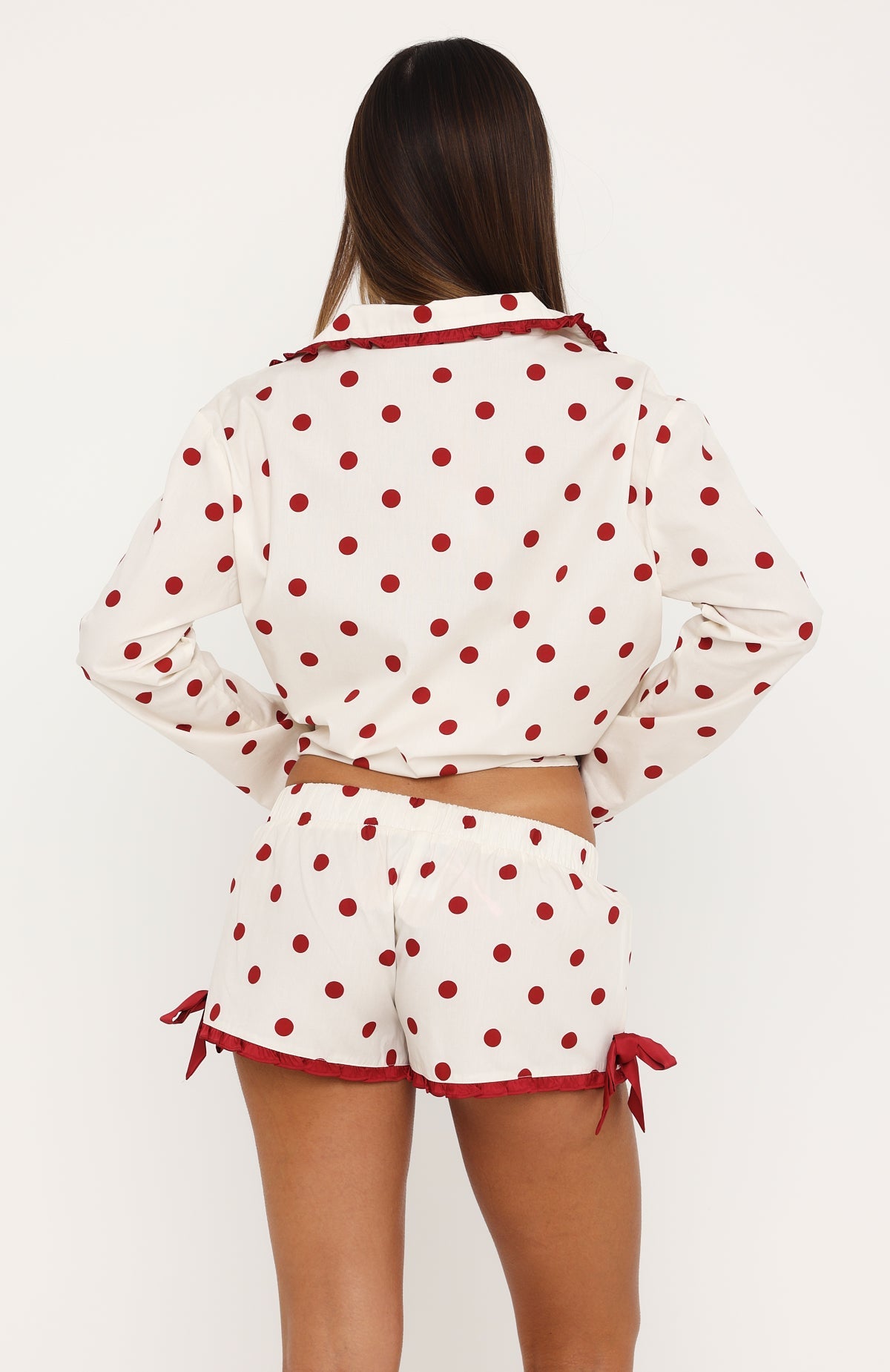 Lazy Day Pyjama Shorts Berry Sprinkle