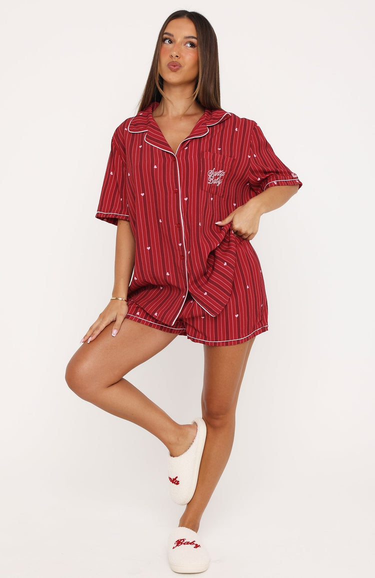 Offline Pyjama Set Cherry Kiss Stripe