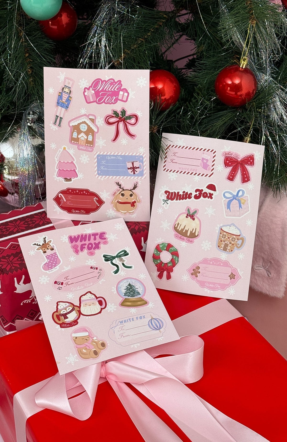 Seasons Greetings Sticker Pack Mixed