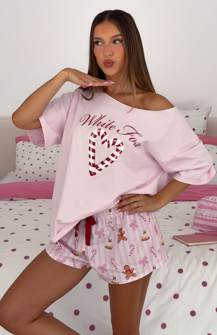 Sweetheart Pyjama Short Christmas Treats