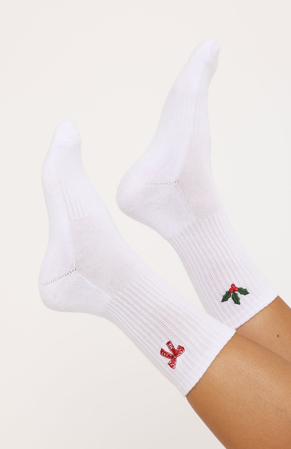 Vincent Socks White