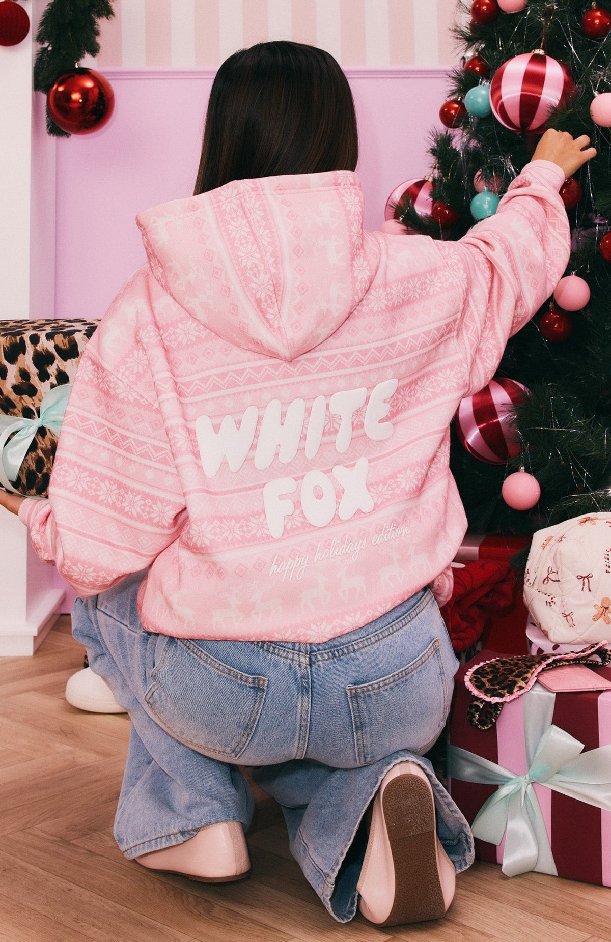 Warm & Cosy Oversized Hoodie Pink