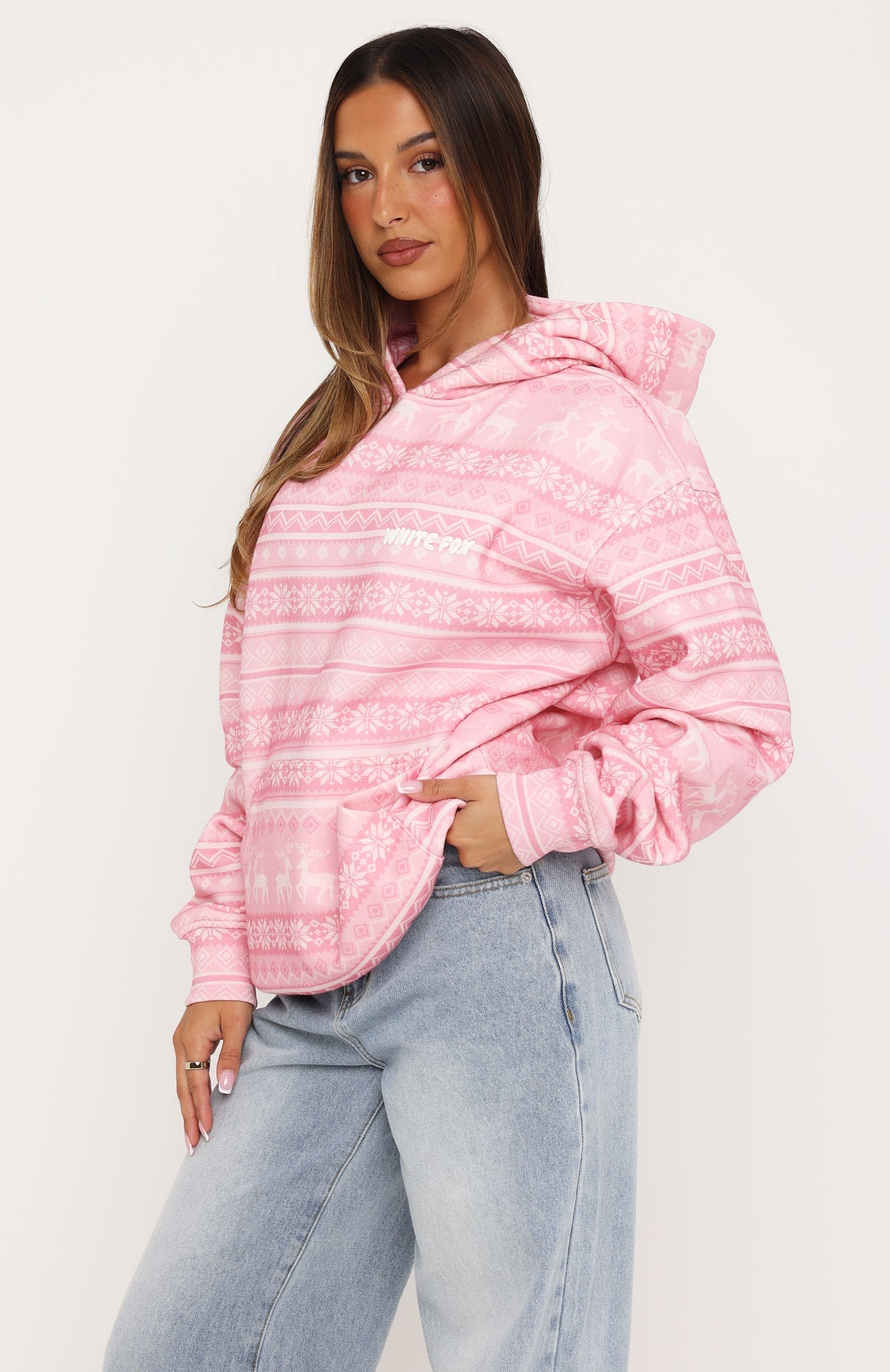 Warm & Cosy Oversized Hoodie Pink