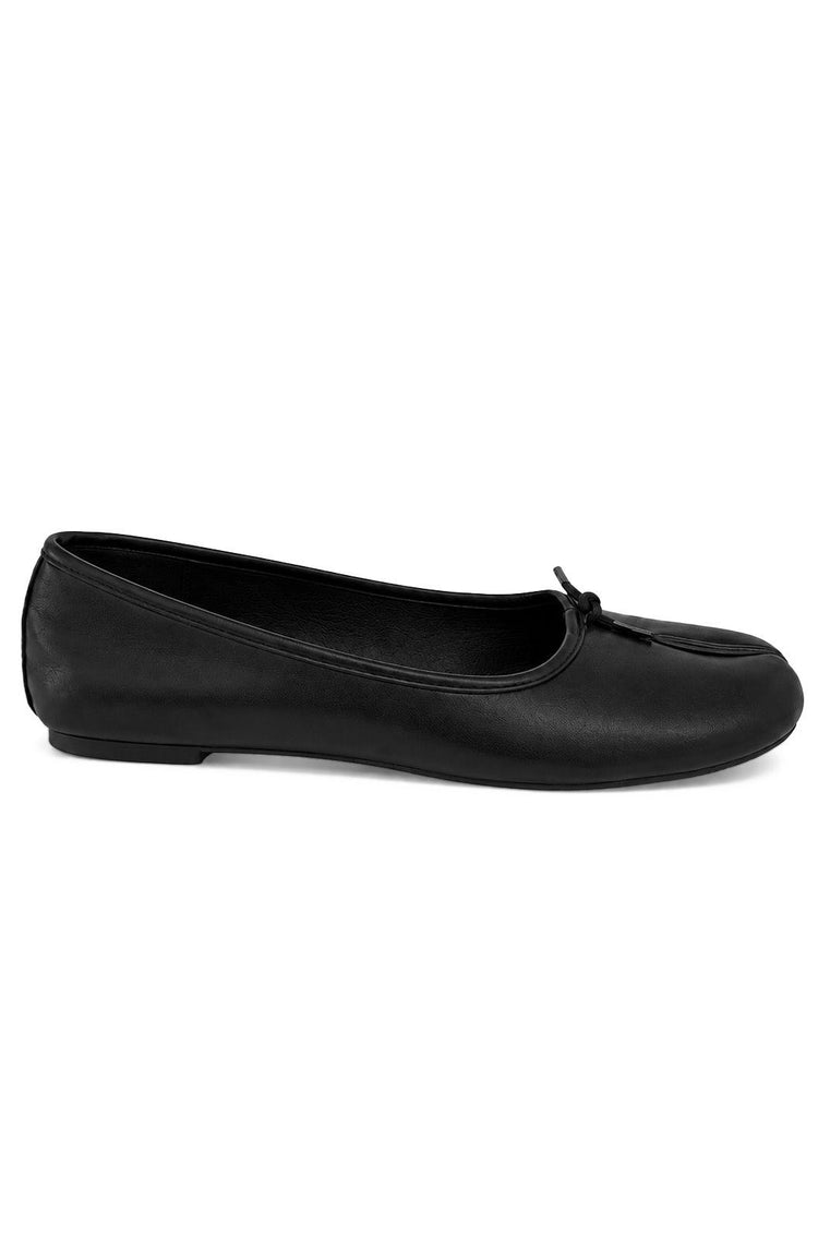 Kellee Tabi Ballet Flats Black PU