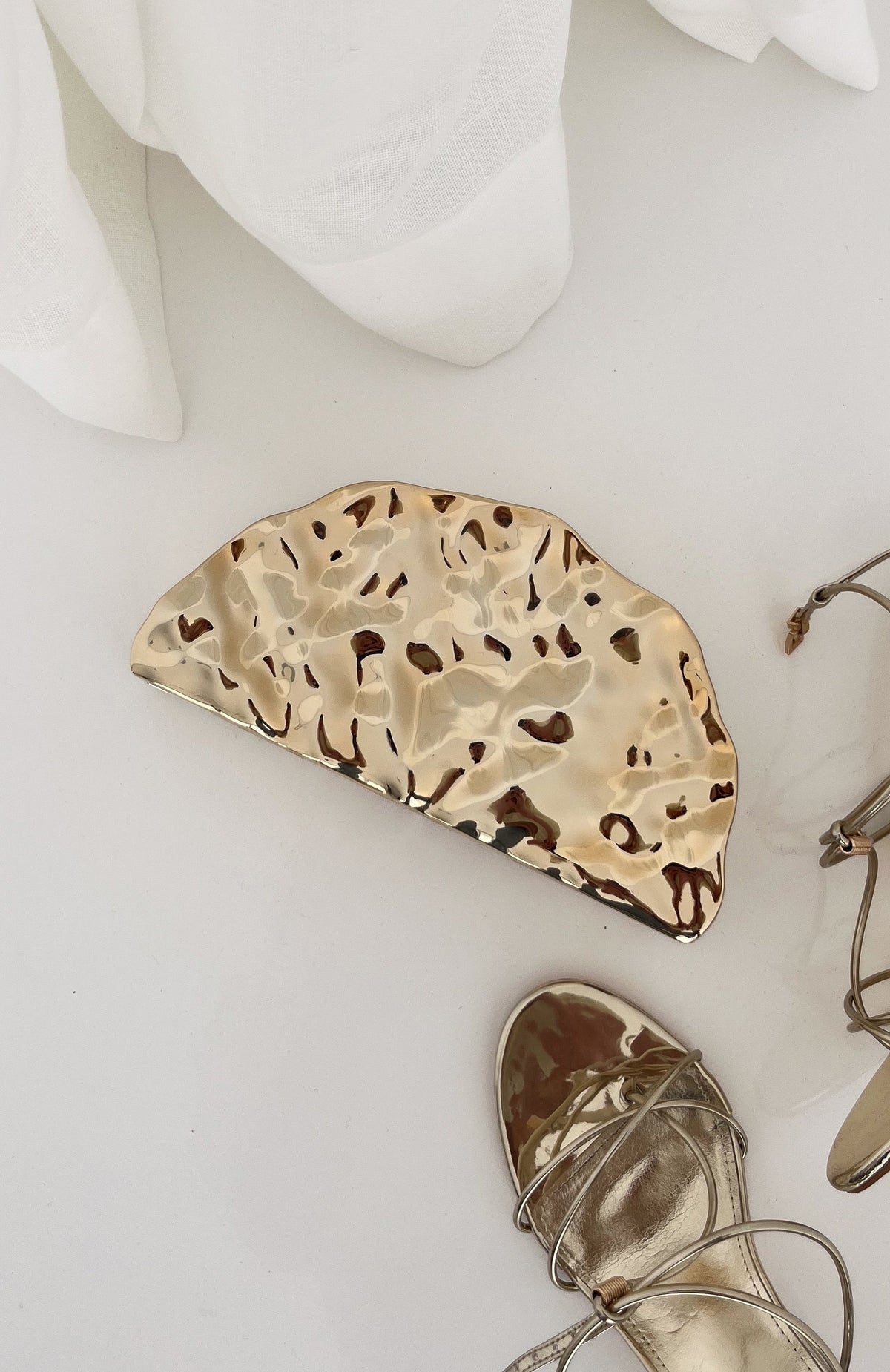 Zayn Clutch Bag Gold